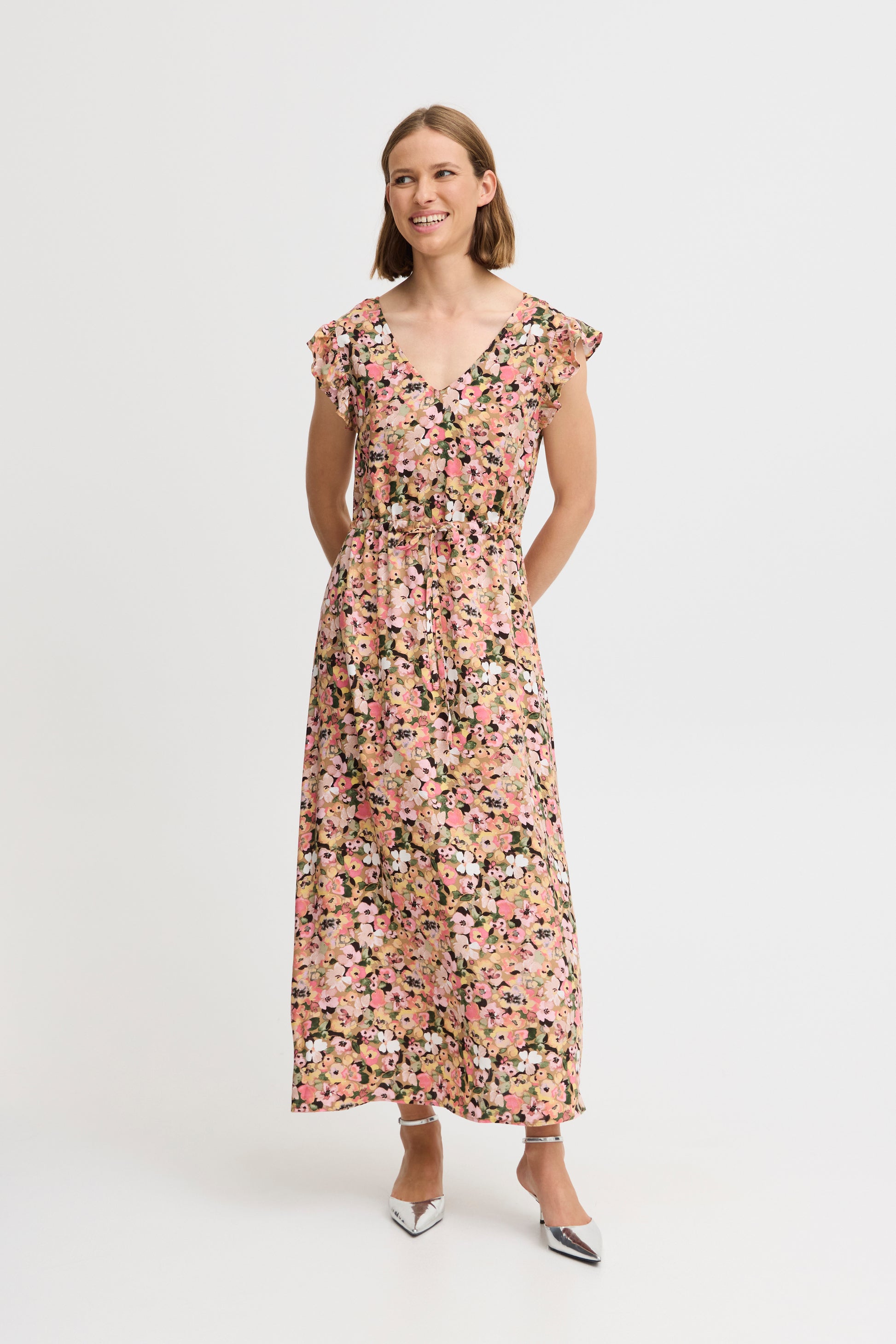 B young Bymmjoella Frill Dress 3