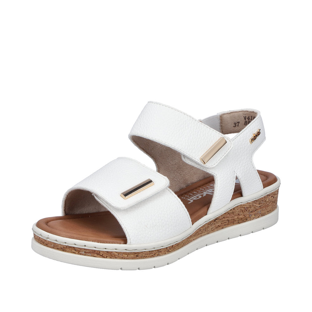 Rieker White Sandal V4181