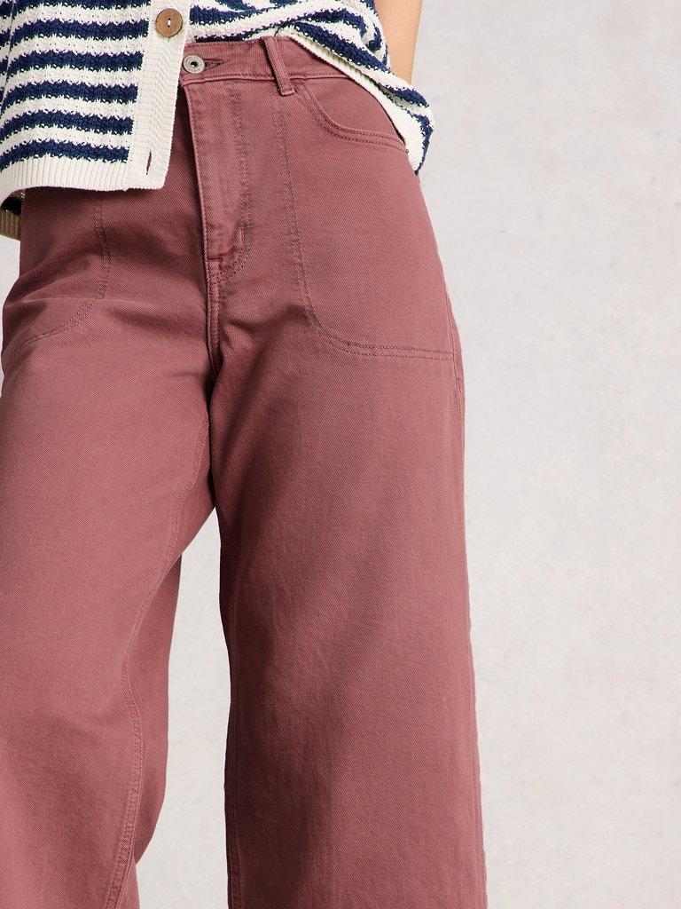 White Stuff Tia Cord Wide Leg Crop Trouser