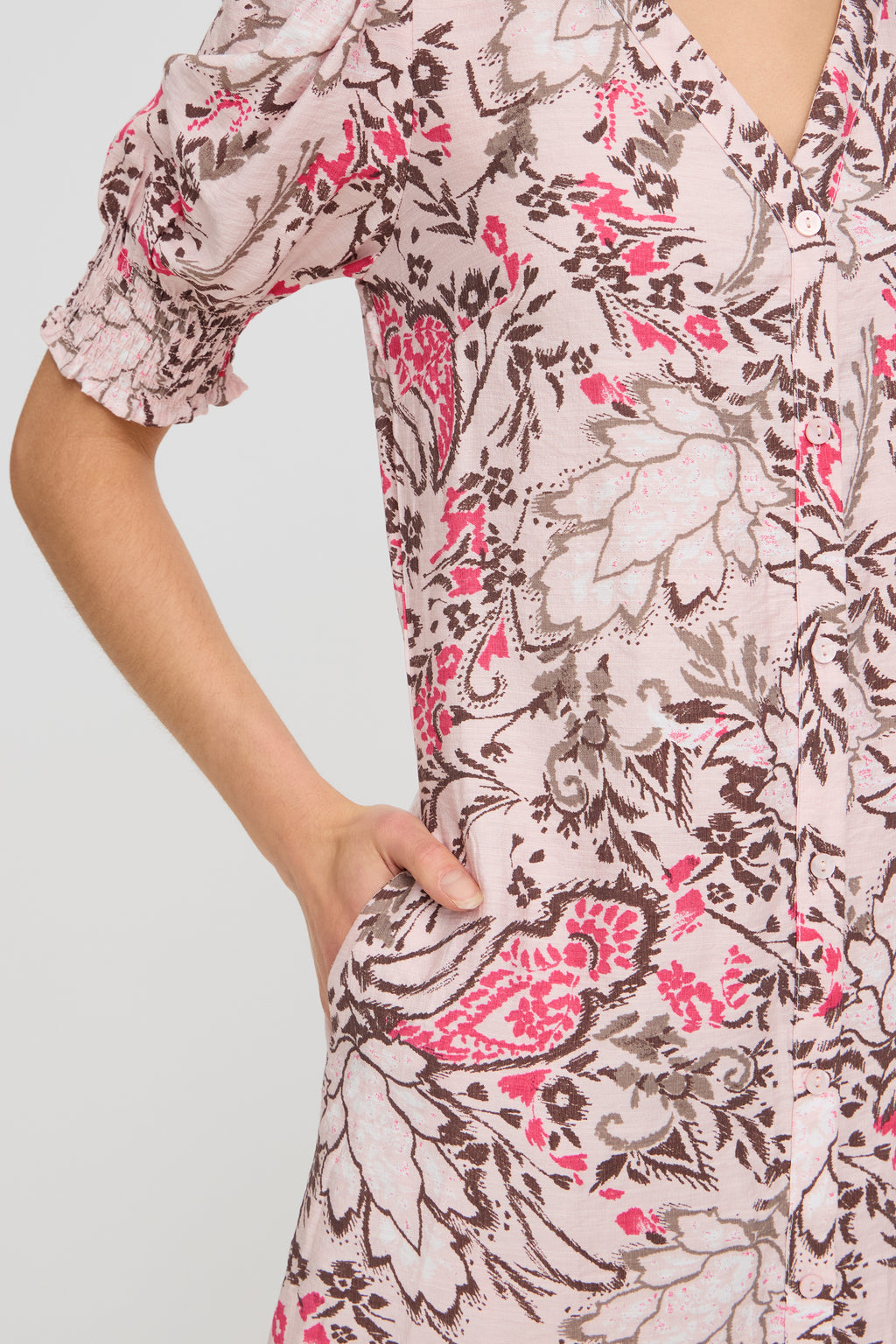 Fransa Frariana Dress 18-Fransa-White finn