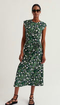 Seasalt Fettling Jersey Tie Detail Midi Dress