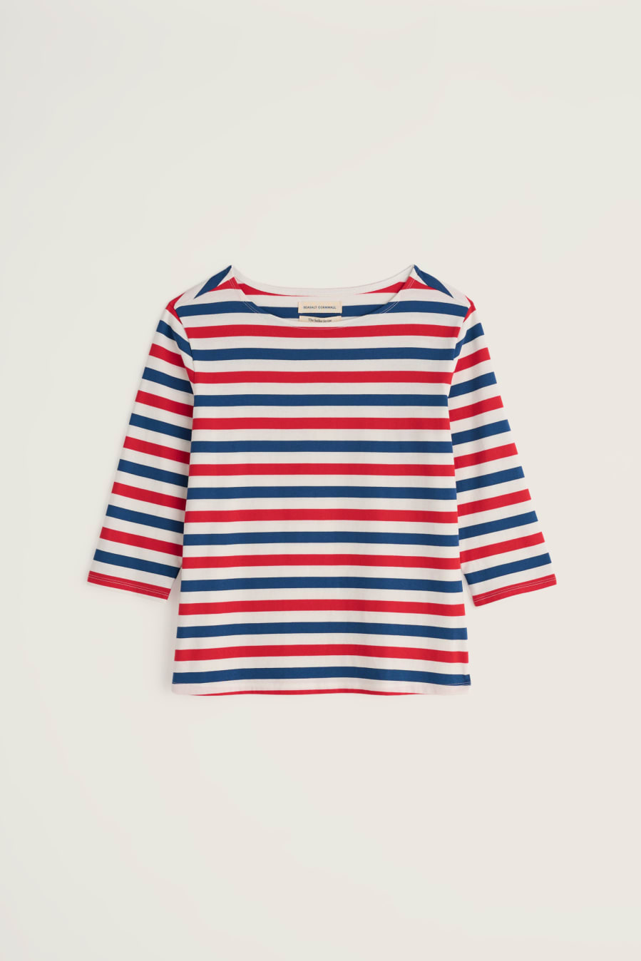 Seasalt Sailor 3/4 Sleeve Top in GOTS-Certified Organic Cotton Jersey