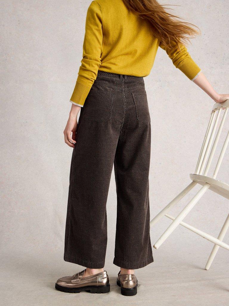 White Stuff Tia Cord Wide Leg Crop