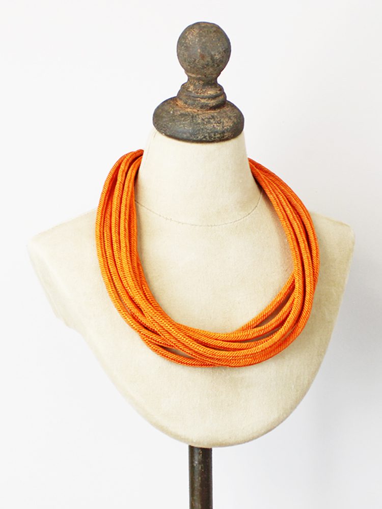 Short Multi Strand Cord Necklace AR6603