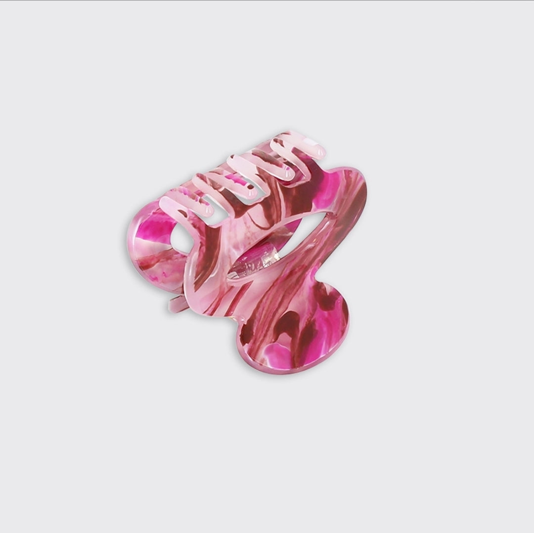 Lara Small Claw Clip-Hairclip-White finn