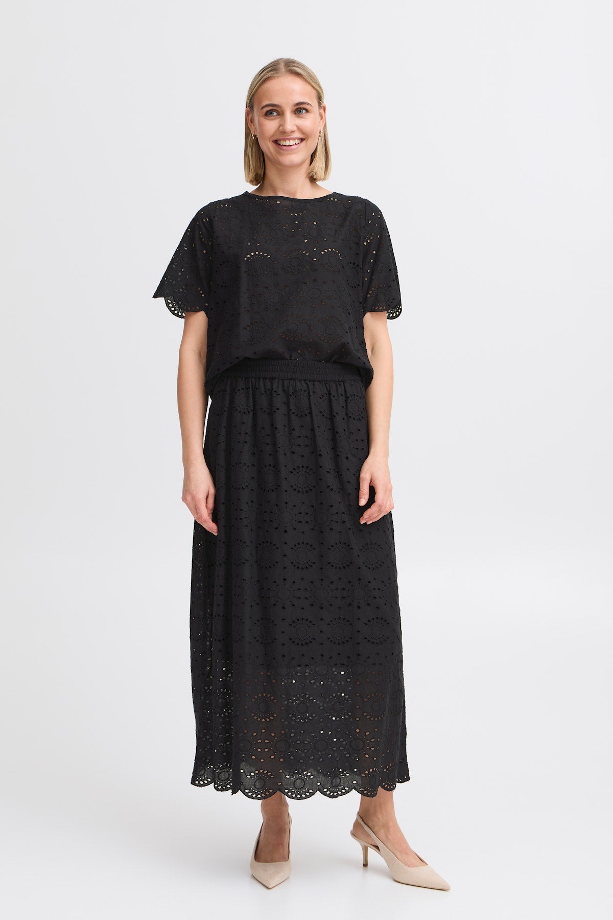 Fransa Frangie Skirt-Skirt-White finn