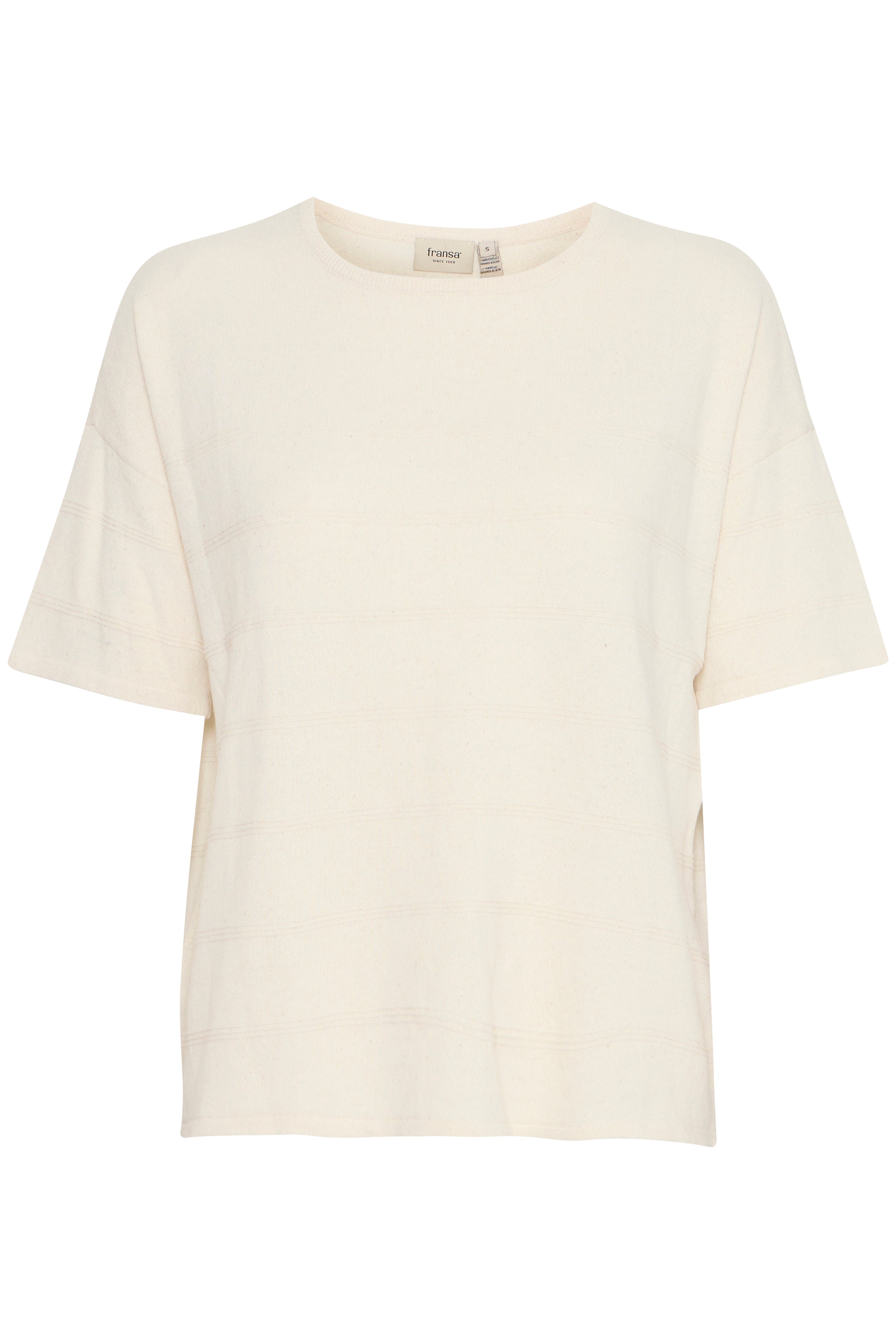 Fransa Frsinne Pullover pu6-Knitwear-White finn