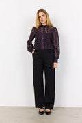 Soya Concept SC-NANNI 3 Pants Black-Trousers-White finn