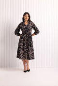 Foil Best Tactics Dress-Dress-White finn