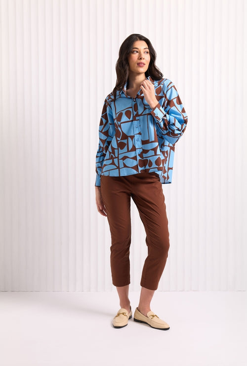 Foil Armed Dangerous Print Shirt