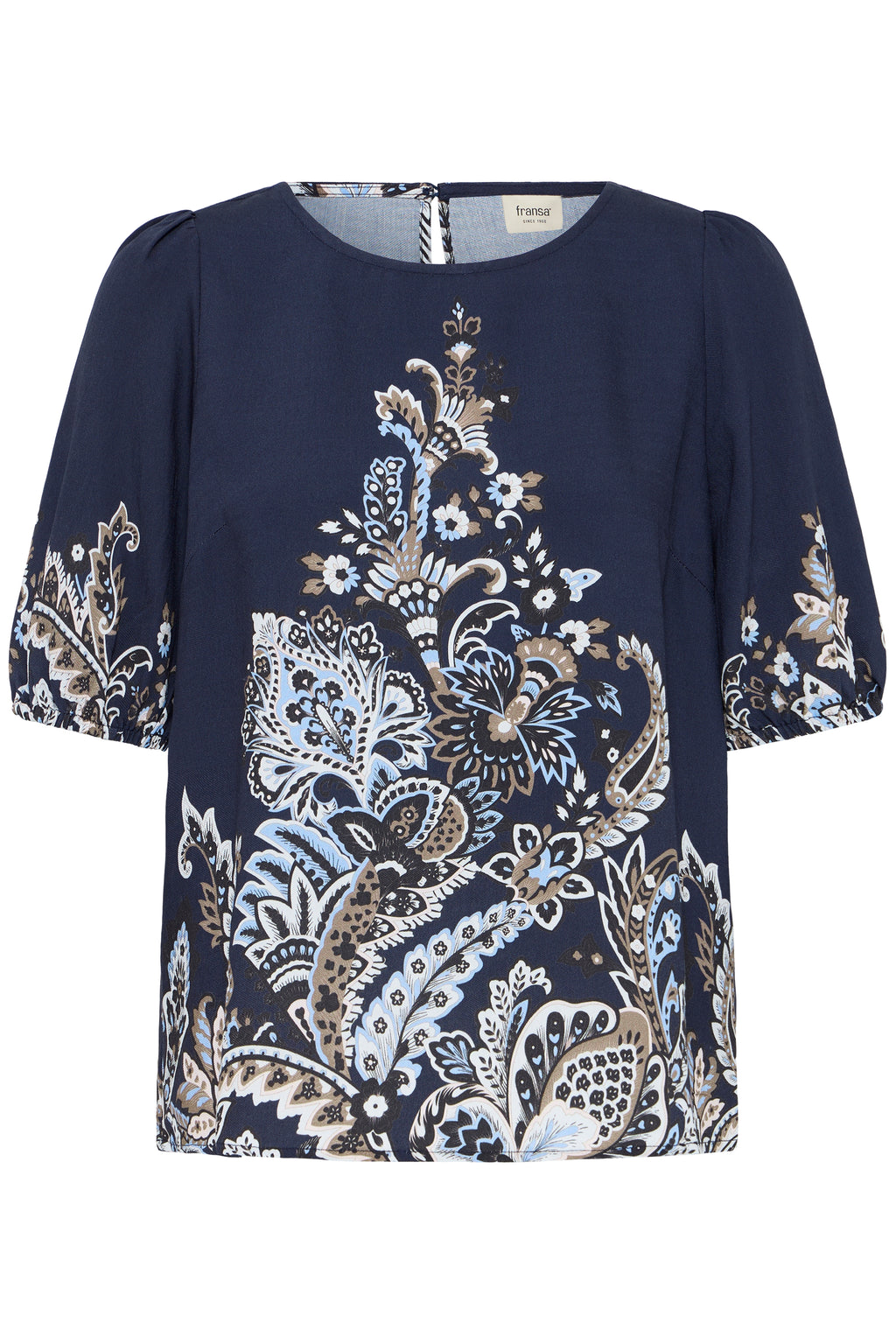 Fransa Fradara Blouse 4-Fransa-White finn