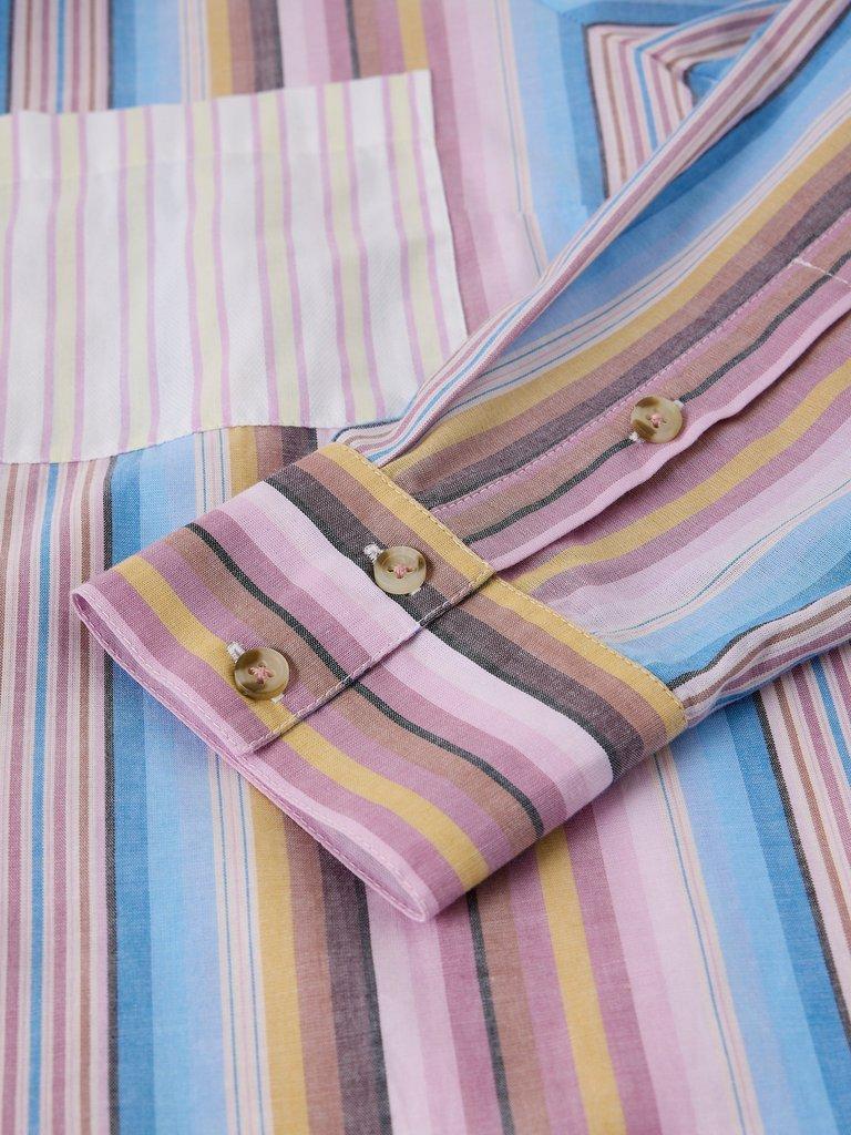 White Stuff saffie mixed stripe shirt