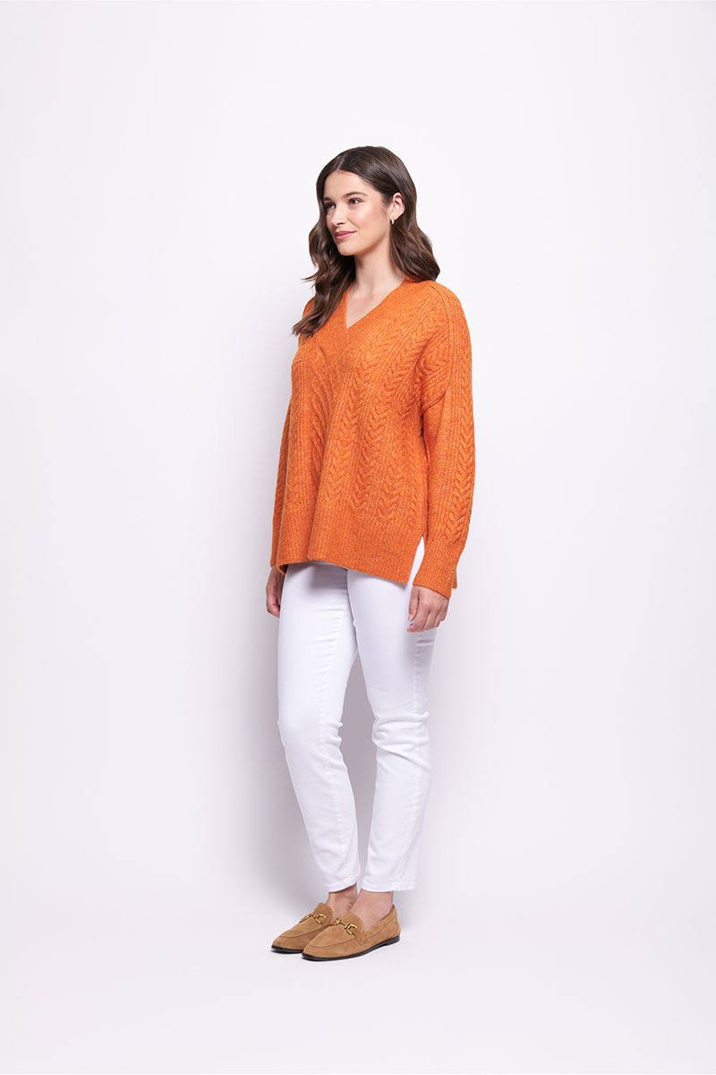Foil She's A Purla Sweater-Knitwear-White finn