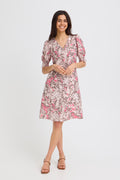 Fransa Frariana Dress 18-Fransa-White finn