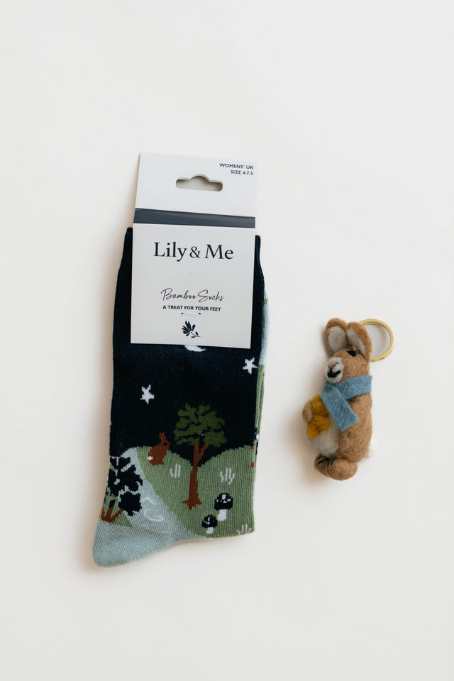 Lily & Me Moonlight Sock Gift Box