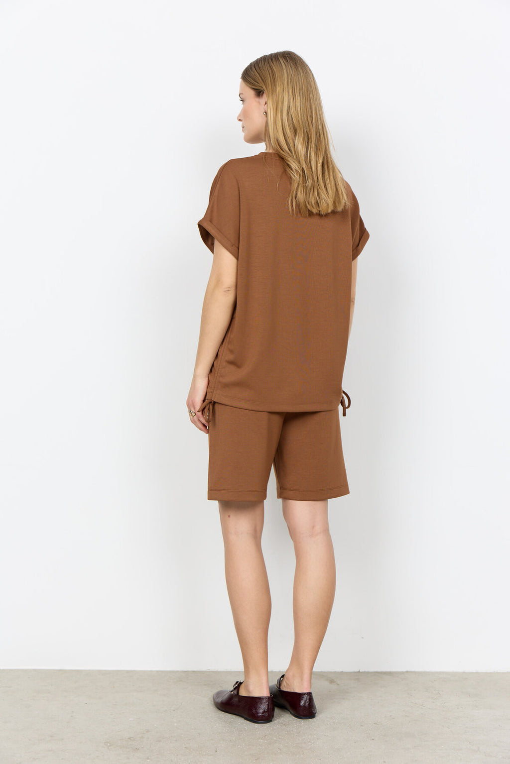 Soya Concept SC-BANU 306 T-shirt Brown