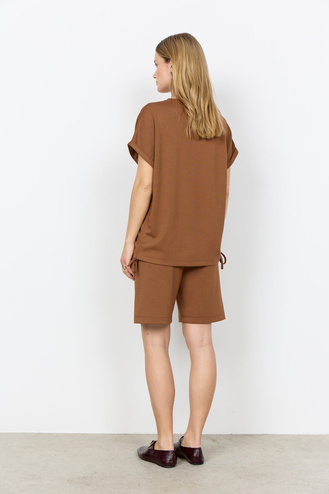 Soya Concept SC-BANU 306 T-shirt Brown