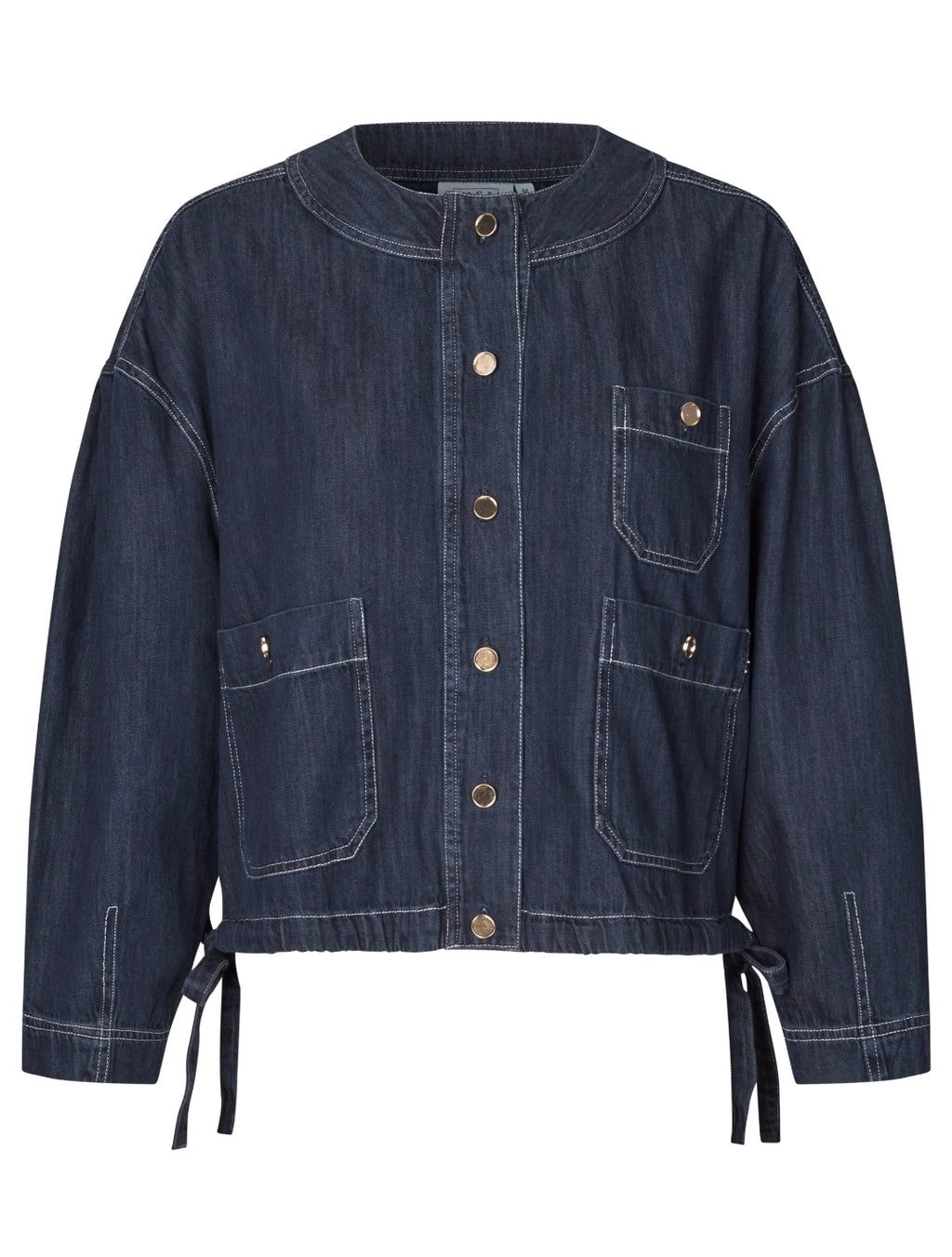 Masai Majynthera Jacket Navy Linen