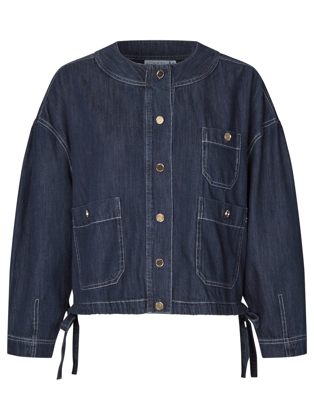 Masai Majynthera Jacket Navy Linen