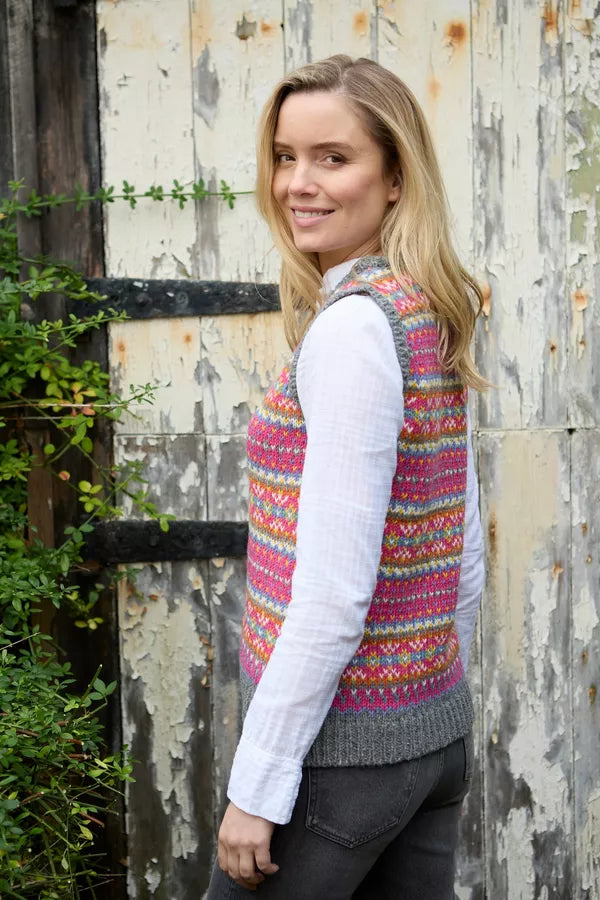 Pachamama Iona Tank Top-Knitwear-White finn