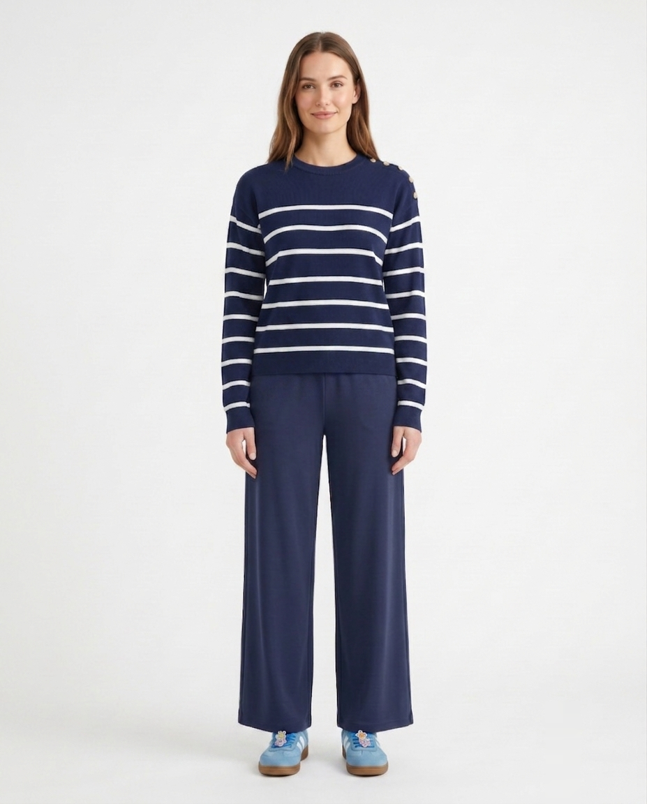 Alice Collins Porlock Stripe Pullover