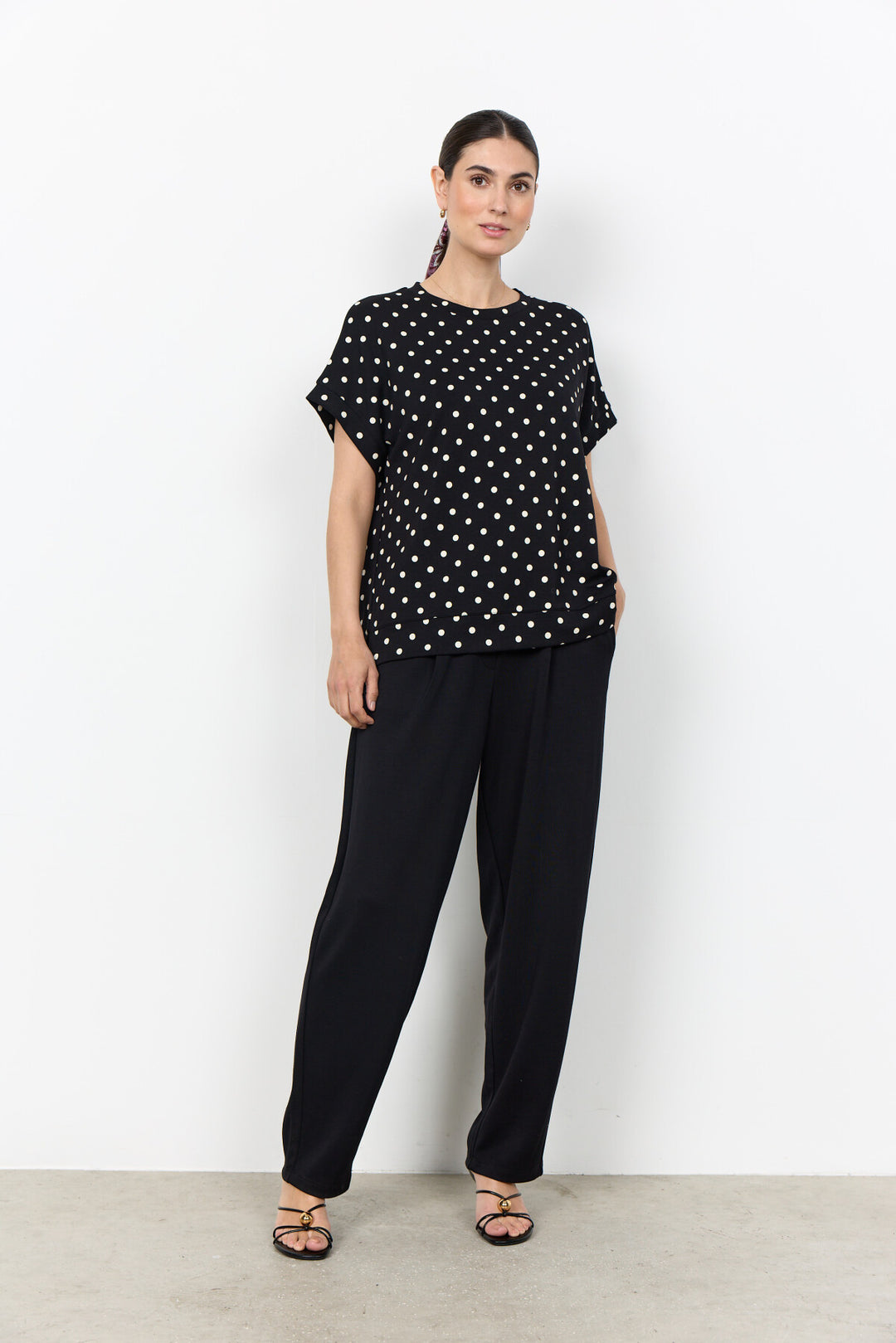 Soya Concept SC-GODIVA 2 T-shirt Black