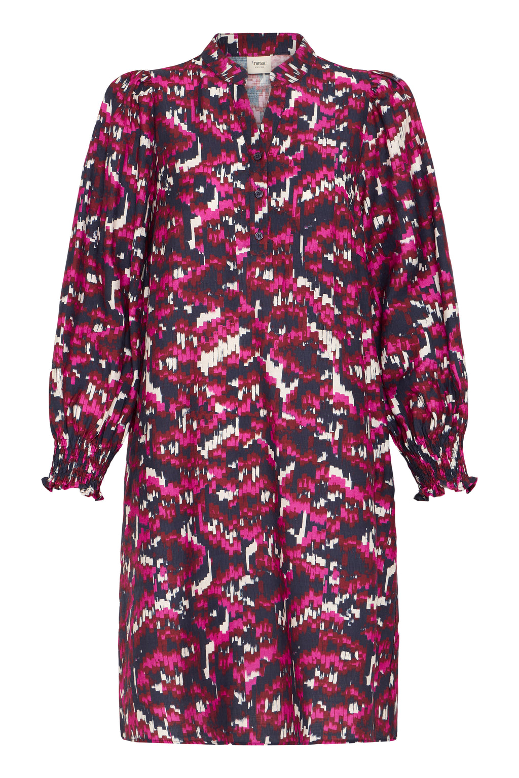 Fransa Frariana Dress 16-Fransa-White finn