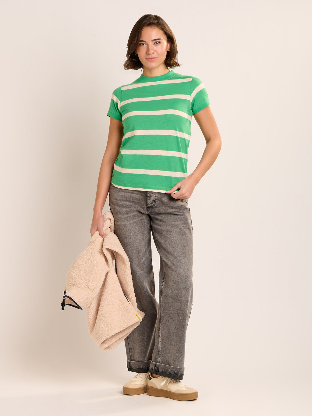 Brakeburn Gulf Tee-Brakeburn-White finn