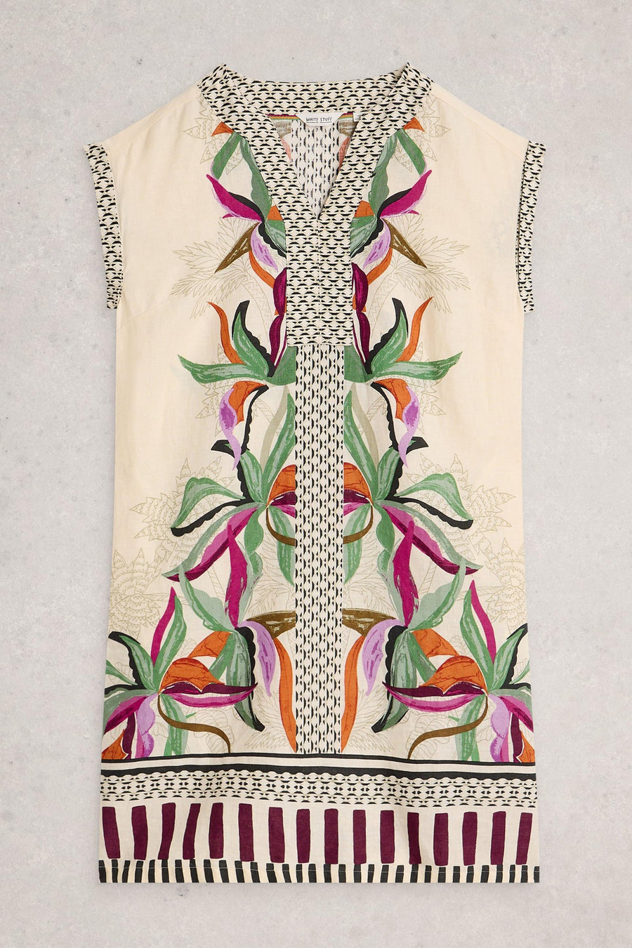 White Stuff Jilly Linen Dress