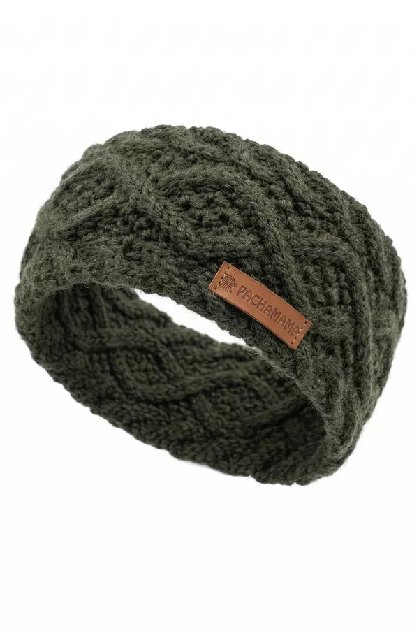 Pachamama Enniskerry Headband (Merino) Forest