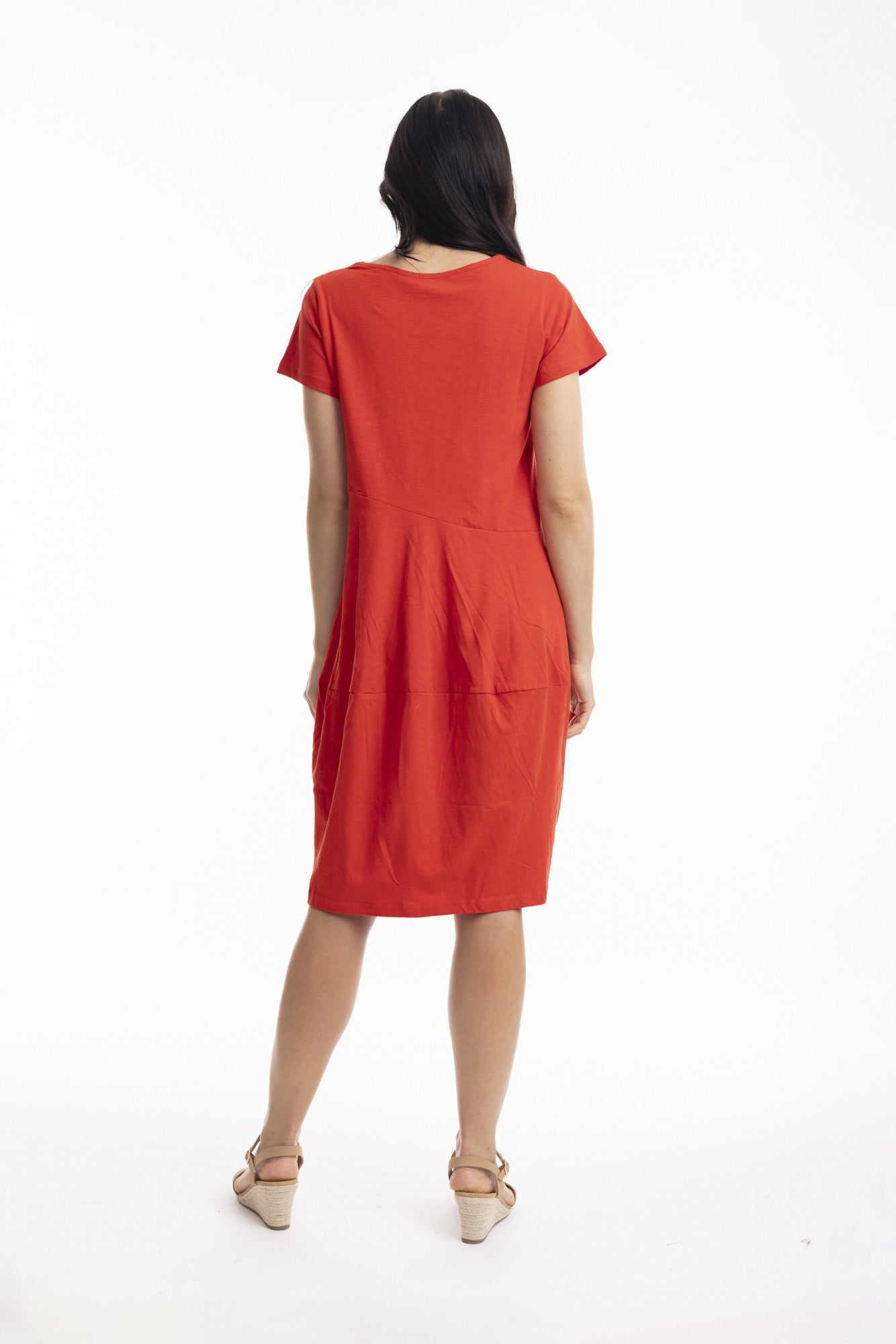 Orientique Essentials Knit Dress Bubble-Dress-White finn