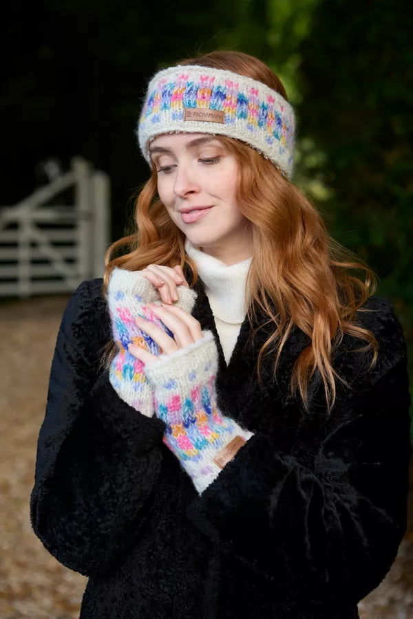 Pachamama Arundel Handwarmer Oatmeal-Pachamama-White finn
