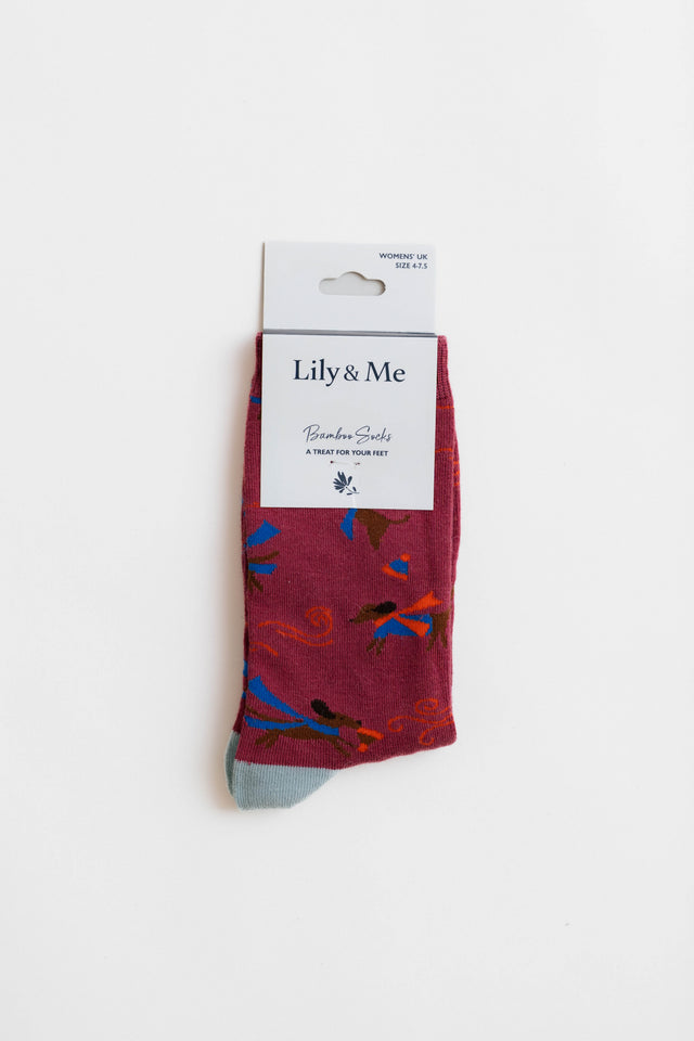 Lily & Me WINDY DAY DOGS SOCK GIFT BOX