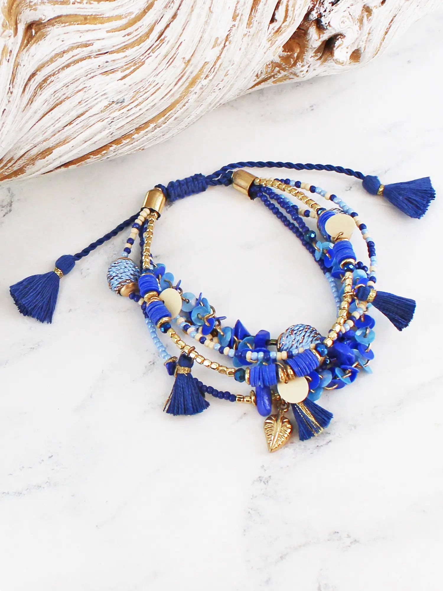 Susie Blue Bracelet Ay1509-Bracelet-White finn