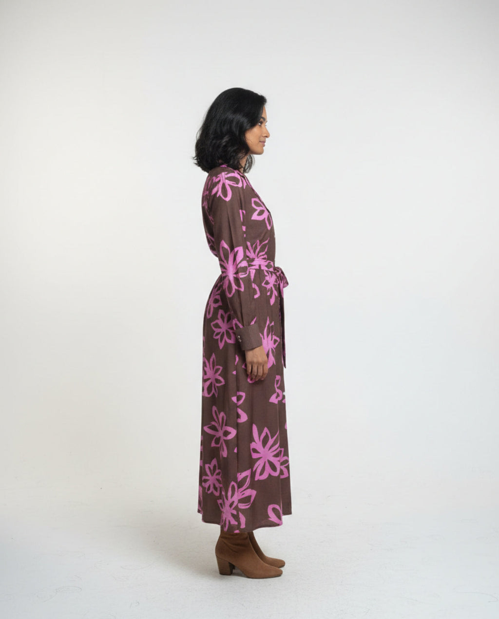 Alice Collins Mhari Long Sleeve Dress
