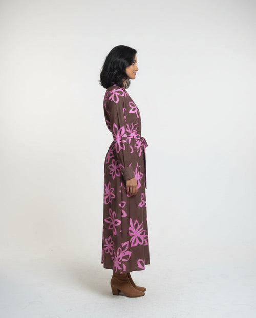 Alice Collins Mhari Long Sleeve Dress