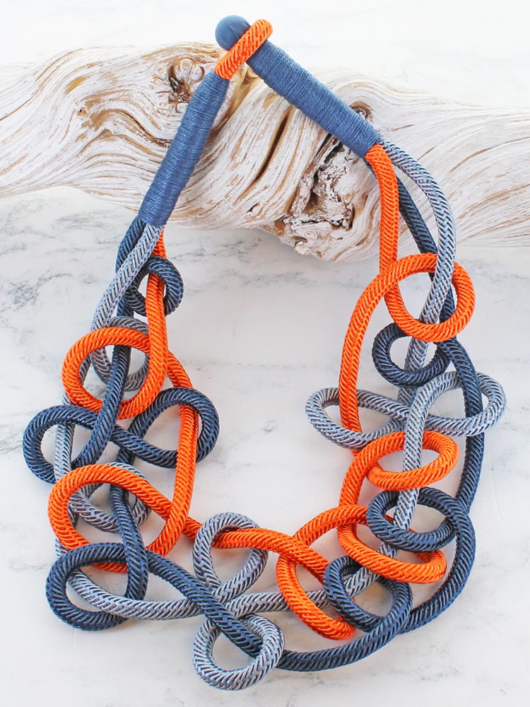 Knotted Cord Necklace AR6601