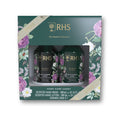 RHS Hand Care Caddy Wild Rhubarb and Mint 2 x 300ml-Hand wash-