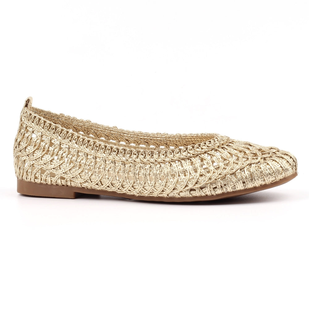 Lunar Keeley Gold Shoe-Footwear-37-