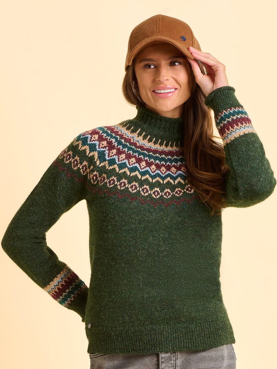 Brakeburn Woodland Fairisle Jumper