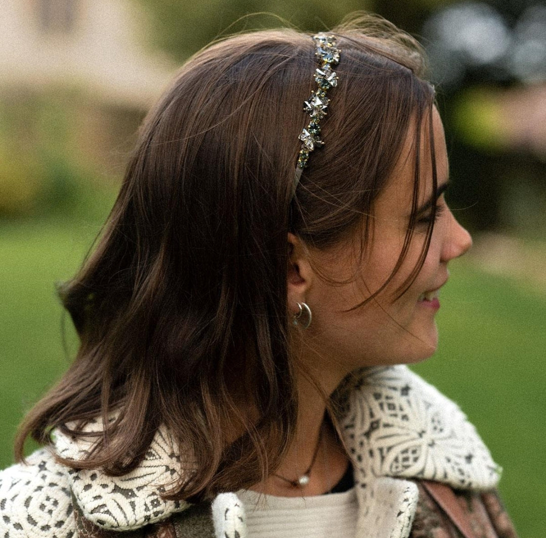 Crystal Headband-Headband-White finn