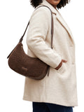 David Jones woven effect shoulder bag CM8608
