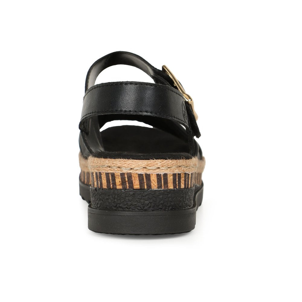 Rieker Chunky Sandal V7951-24-Footwear-37-Black-