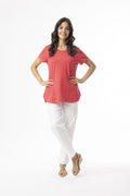 Orientique Knit Essentials Tee Crew-Orientique-White finn