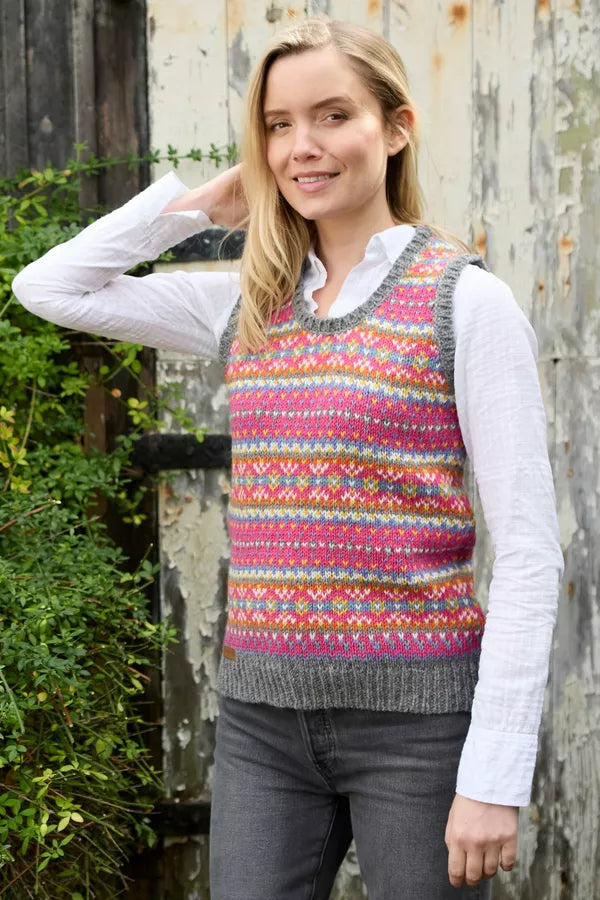 Pachamama Iona Tank Top-Pachamama-White finn