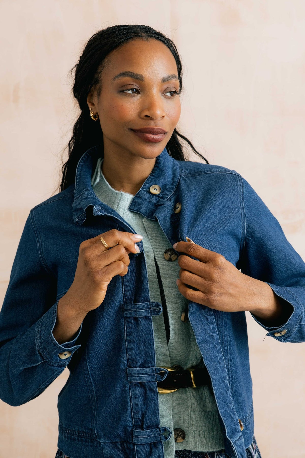 Lily and Me Docklands Denim Jacket Blue