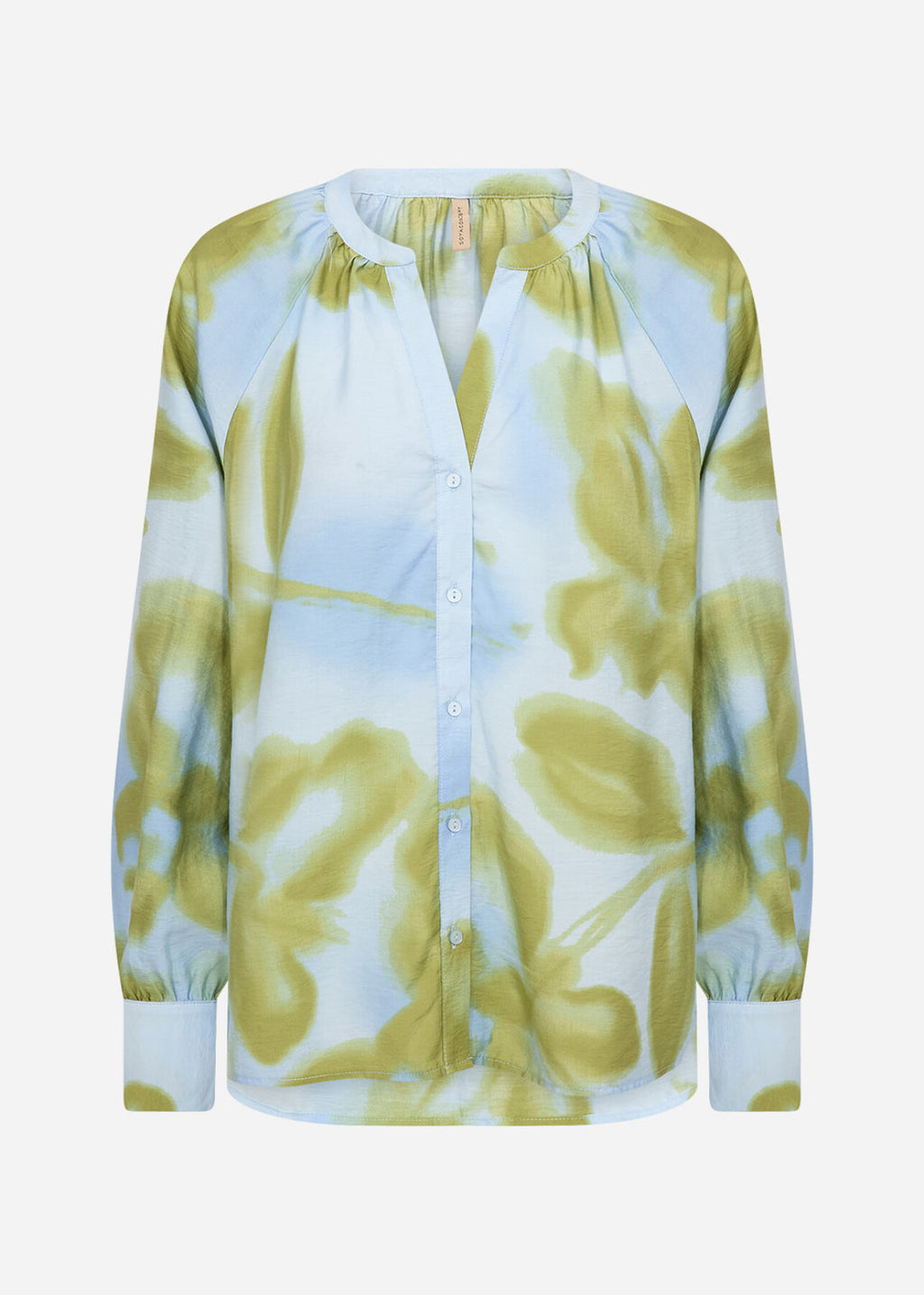 Soya Concept SC-CATE 2 Blouse Light blue-Soya Concept-White finn