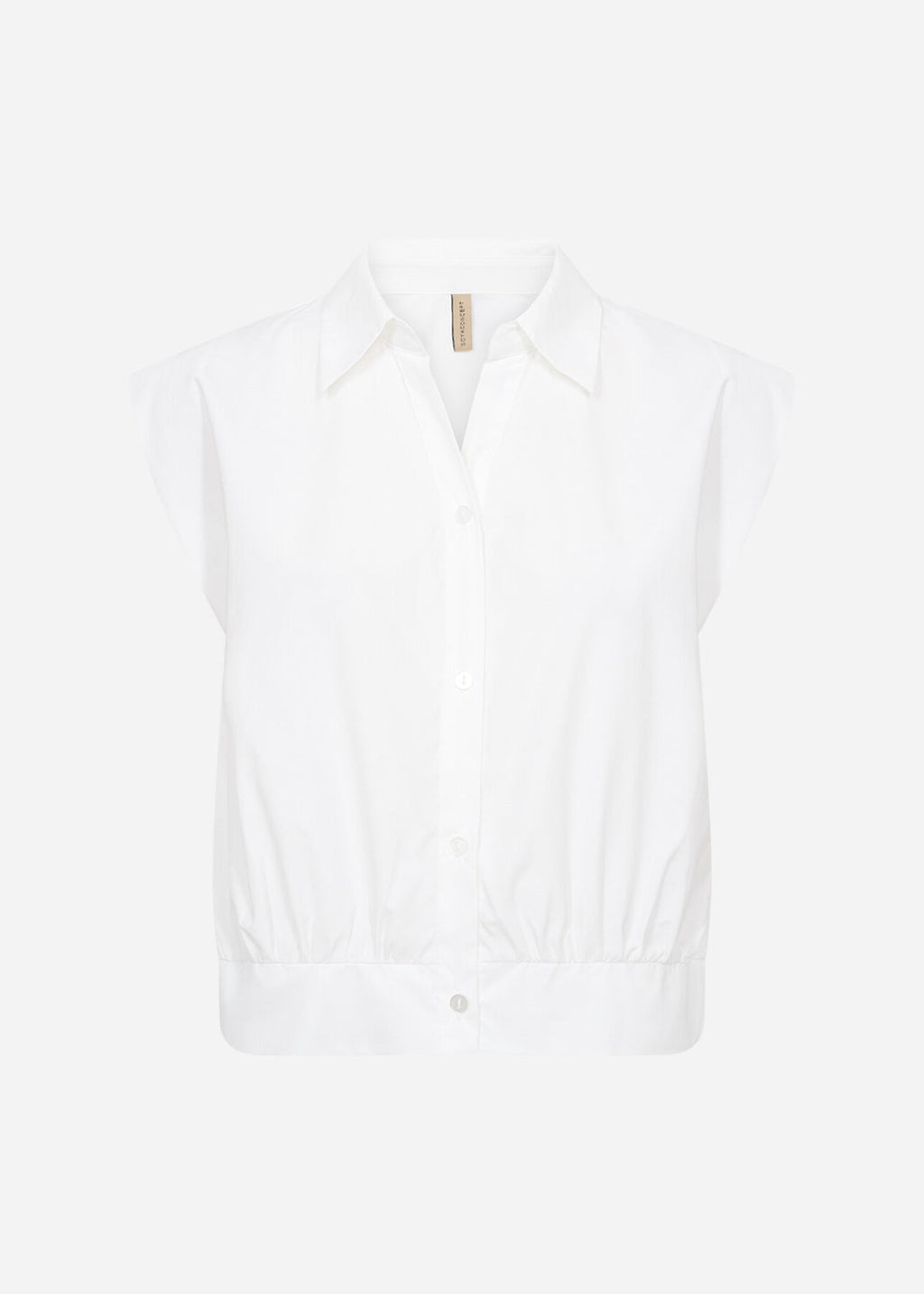 Soya Concept SC-NETTI 123 Shirt White-Shirts & Tops-XS-White-