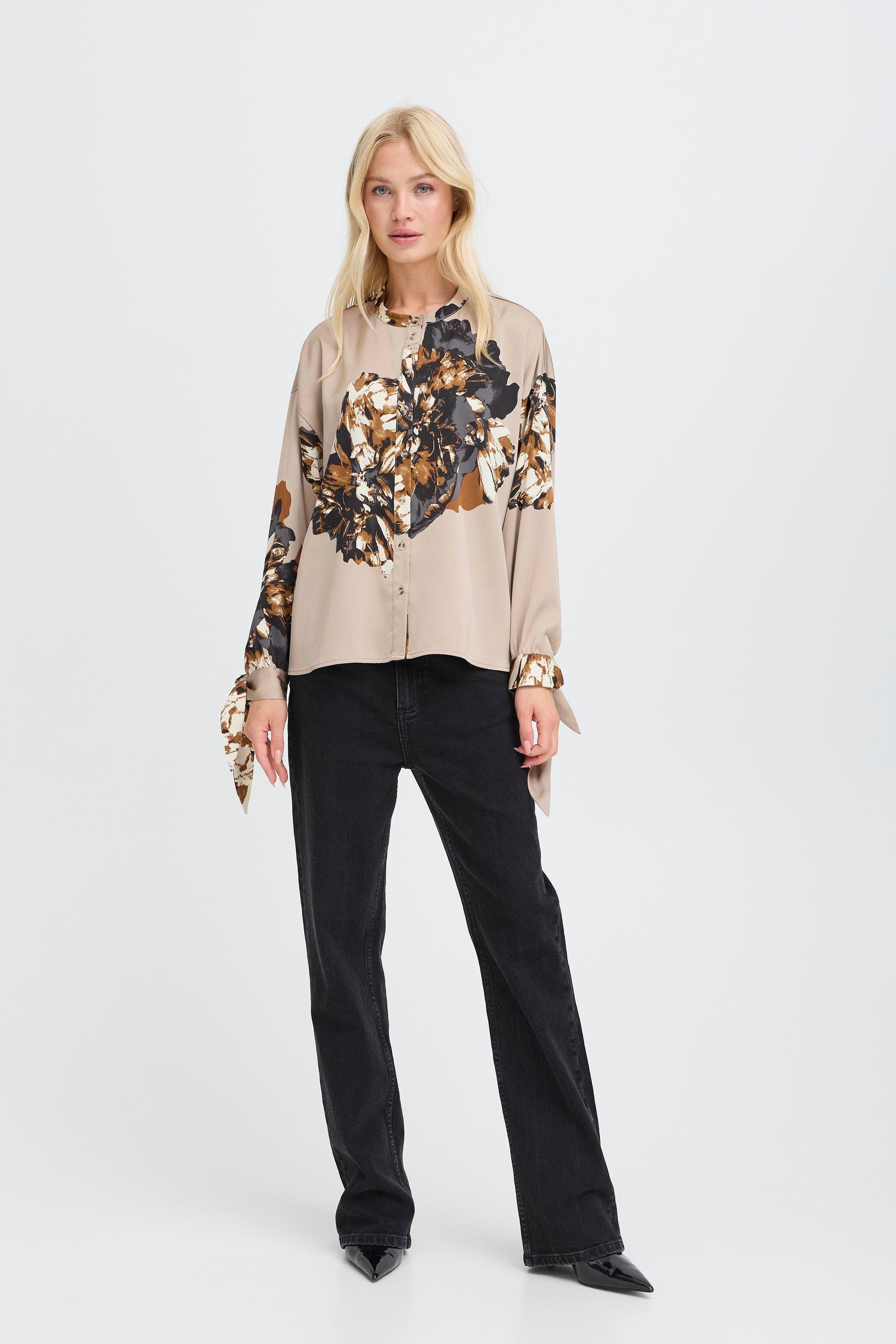 B young Byjannike Bow Shirt
