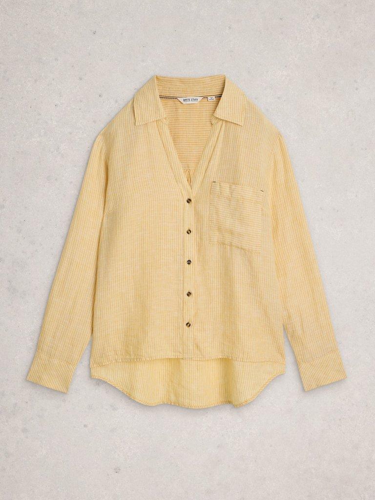 White Stuff Sadie Linen Boyfriend Shirt